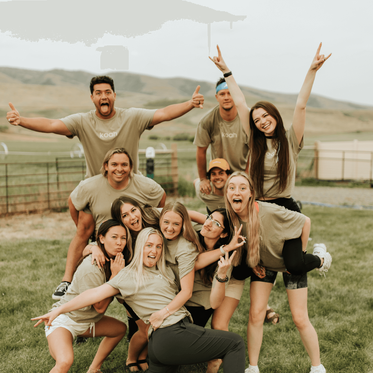 Group shot of Camp Counselors